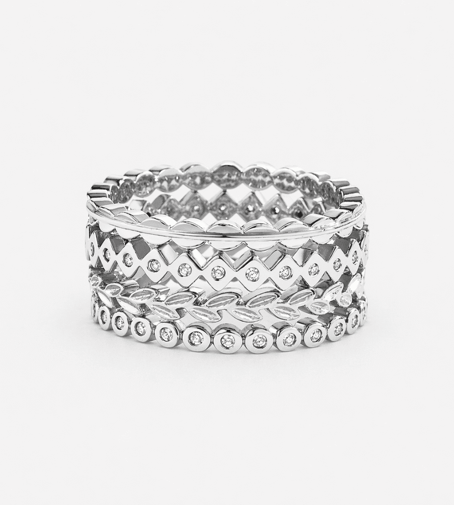 Dainty Mini Ring Set - Mireva Jewelry