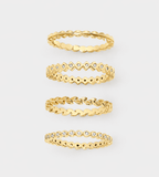 Dainty Mini Ring Set - Mireva Jewelry