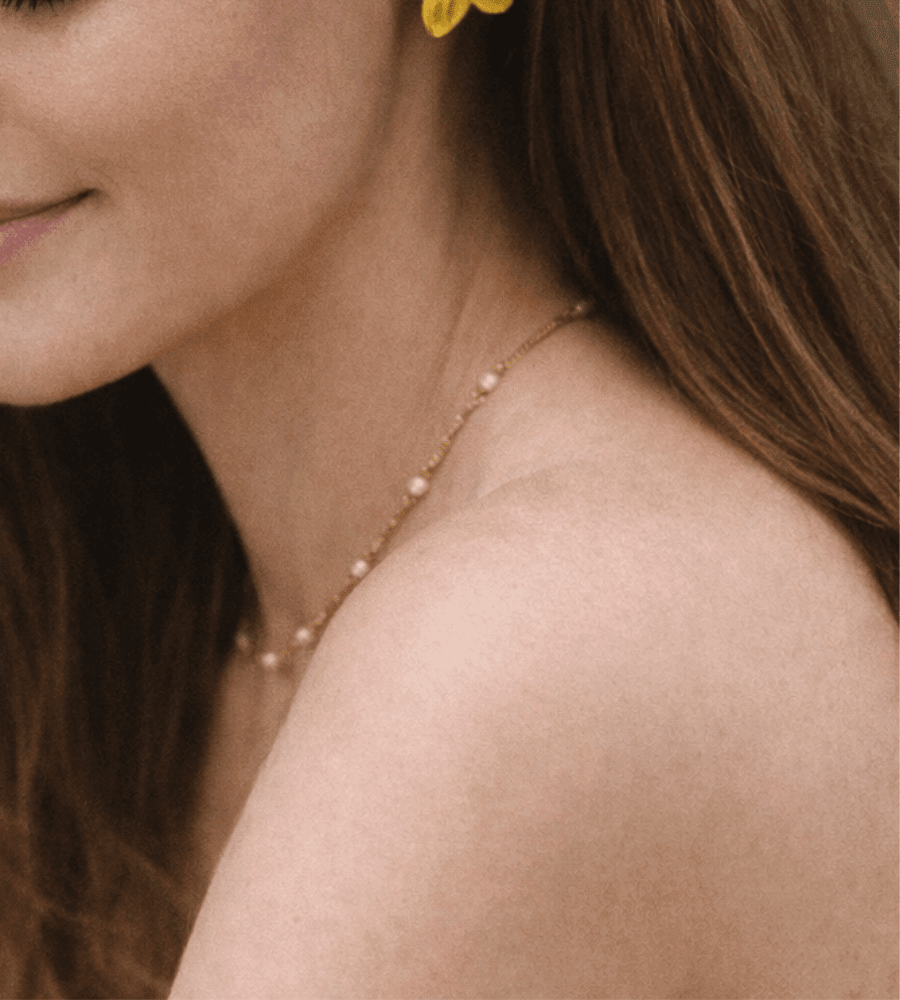 Dainty Pearl Choker - Mireva Jewelry