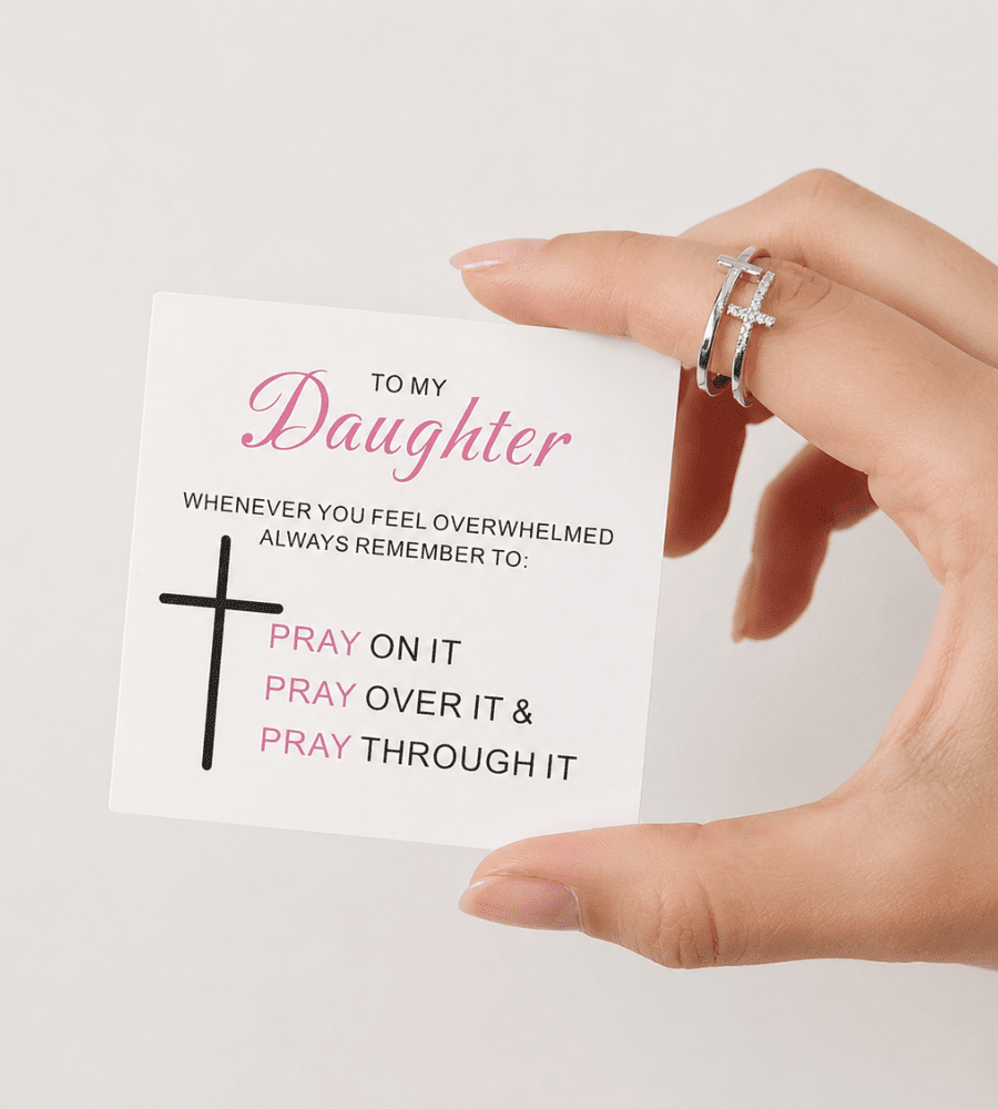 Daughter Faith Ring - Mireva Jewelry