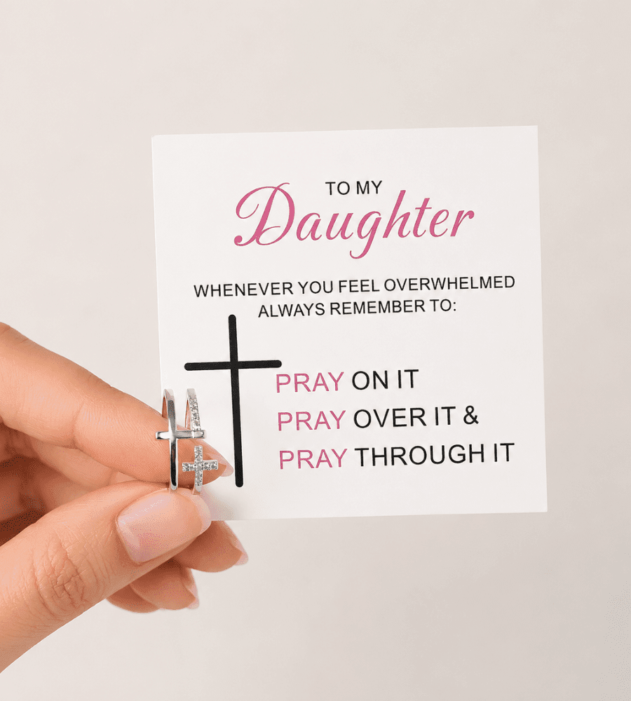 Daughter Faith Ring - Mireva Jewelry