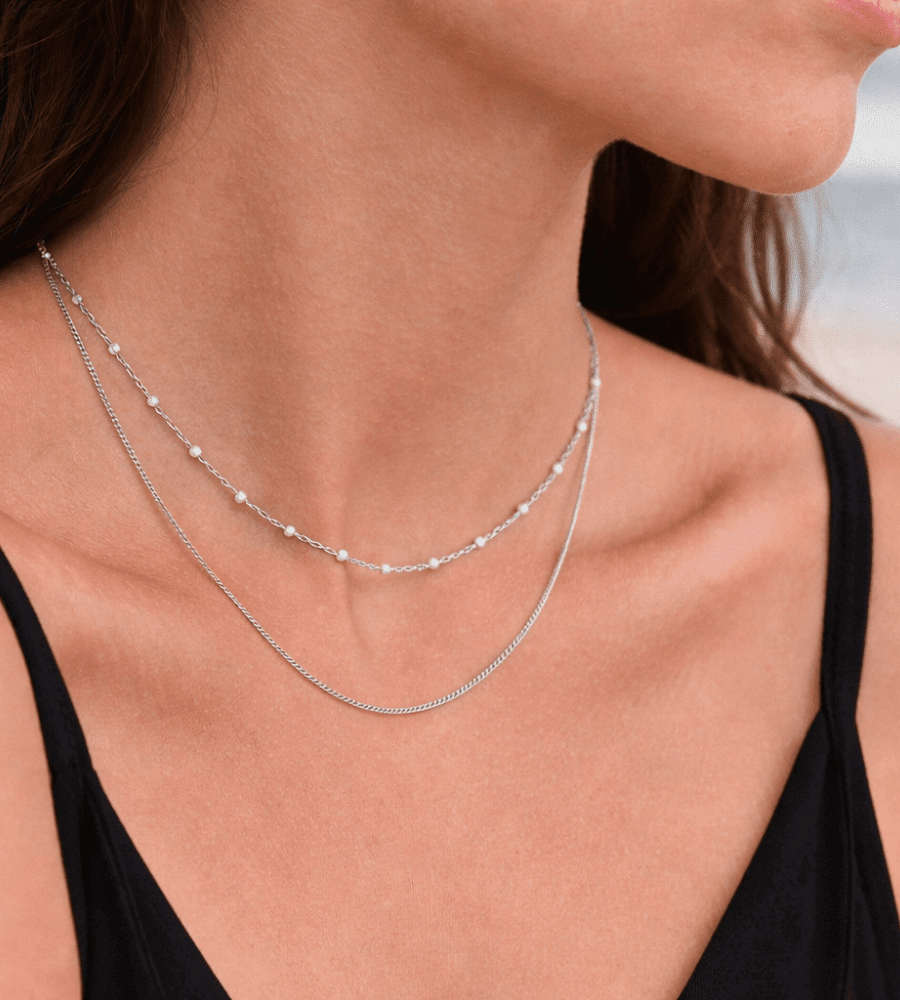 Double Beaded Choker - Mireva Jewelry