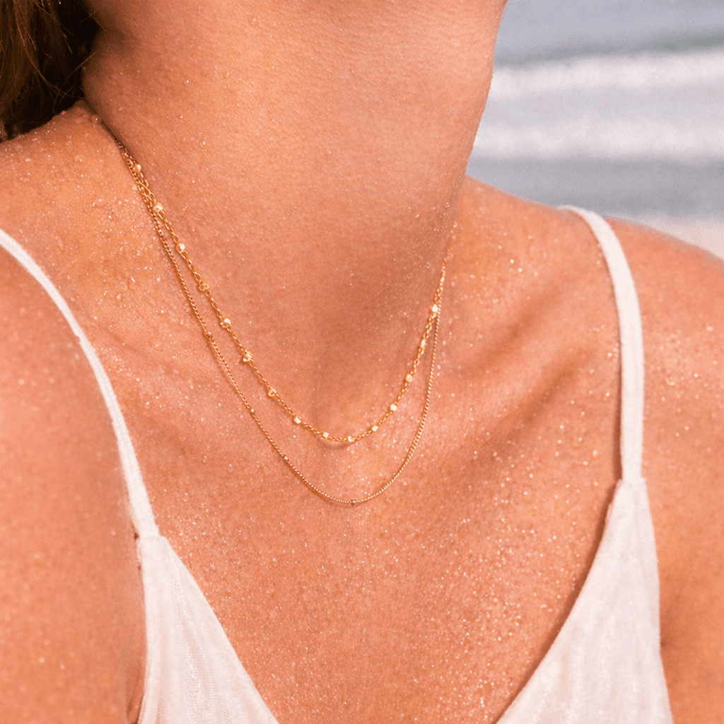 Double Beaded Choker - Mireva Jewelry