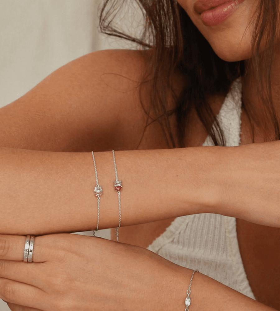 Duo Birthstone Bracelet - Mireva Jewelry