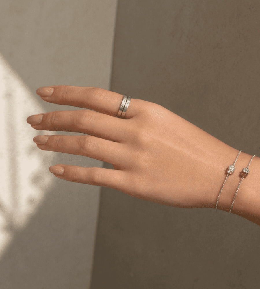 Duo Birthstone Bracelet - Mireva Jewelry
