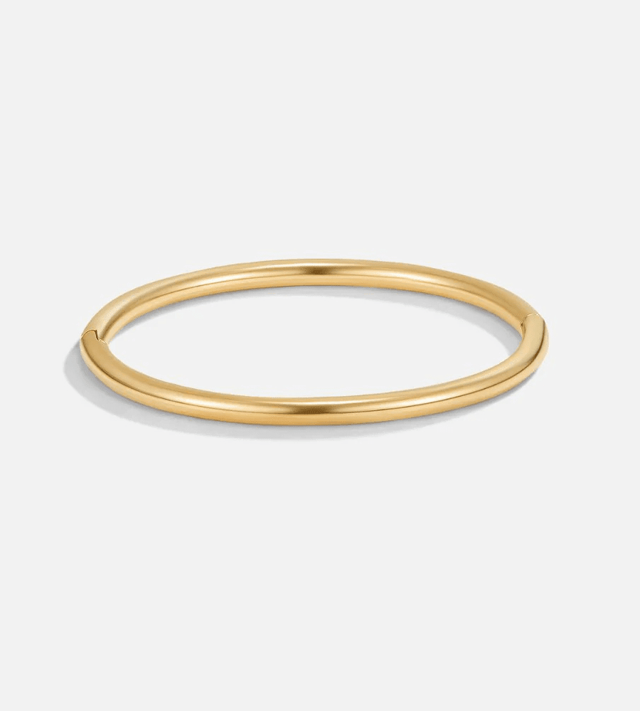 Eli Gold Bangle - Mireva Jewelry