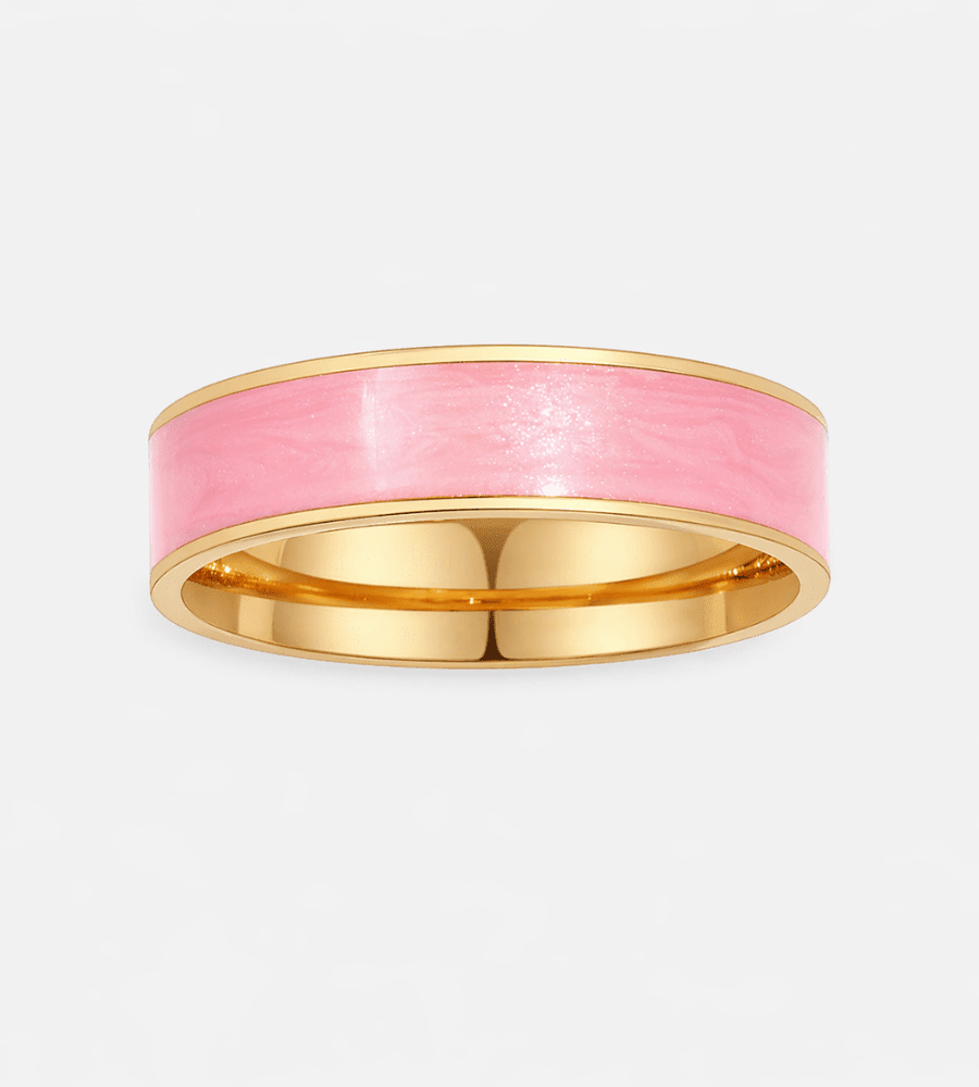 Enamel Band Ring - Mireva Jewelry