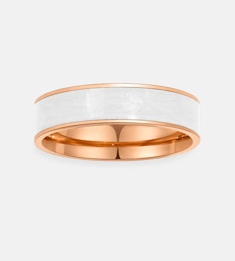 Enamel Band Ring - Mireva Jewelry