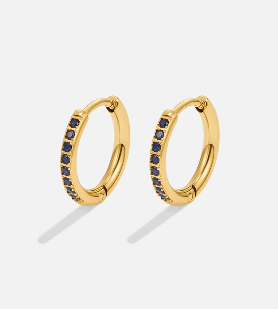 Eternity Hoop Earrings - Mireva Jewelry
