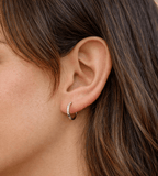 Eternity Hoop Earrings - Mireva Jewelry