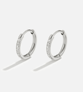 Eternity Hoop Earrings - Mireva Jewelry