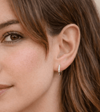Eternity Hoop Earrings - Mireva Jewelry