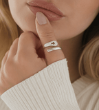 Faith Statement Ring - Mireva Jewelry