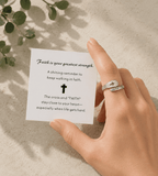 Faith Statement Ring - Mireva Jewelry