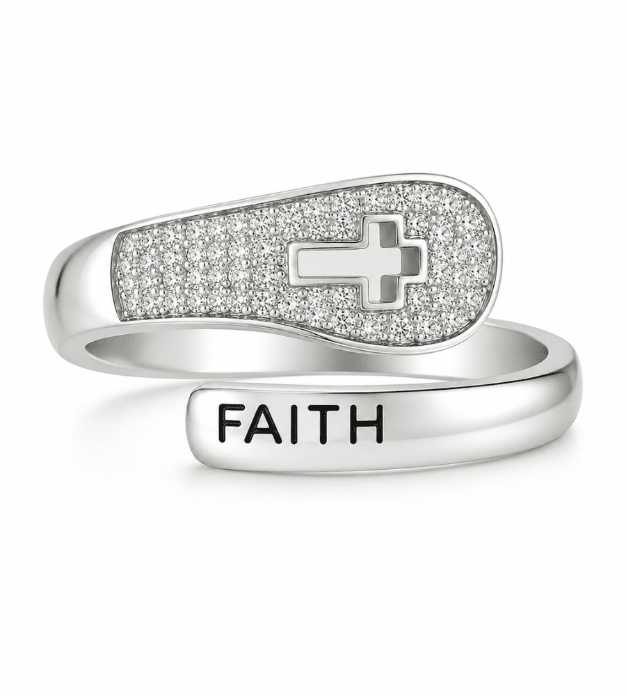 Faith Statement Ring - Mireva Jewelry