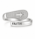 Faith Statement Ring - Mireva Jewelry