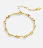 Figaro Knot Chain Bracelet - Mireva Jewelry