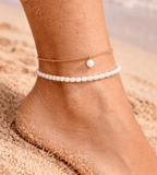 Fiji Pearl Anklet - Mireva Jewelry