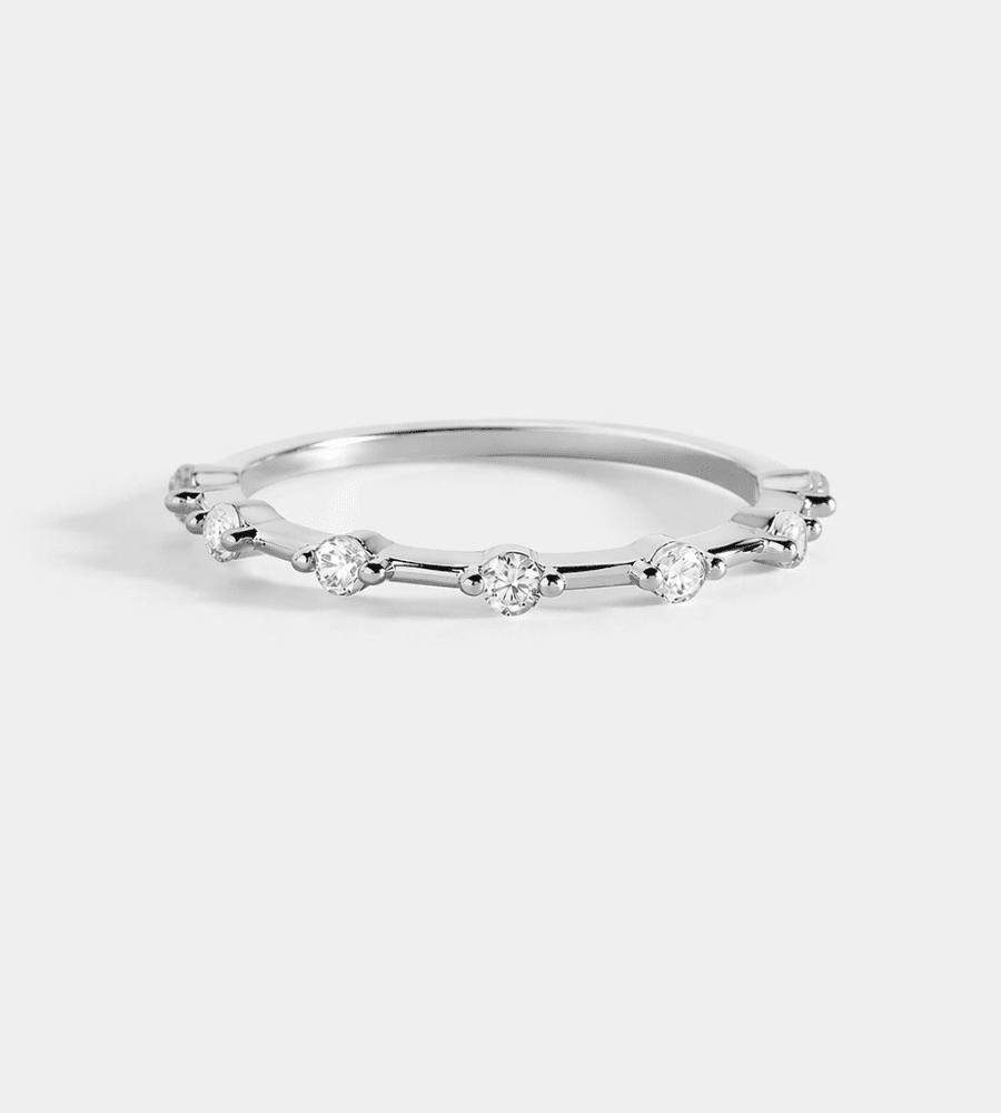 Floating Eternity Ring - Mireva Jewelry