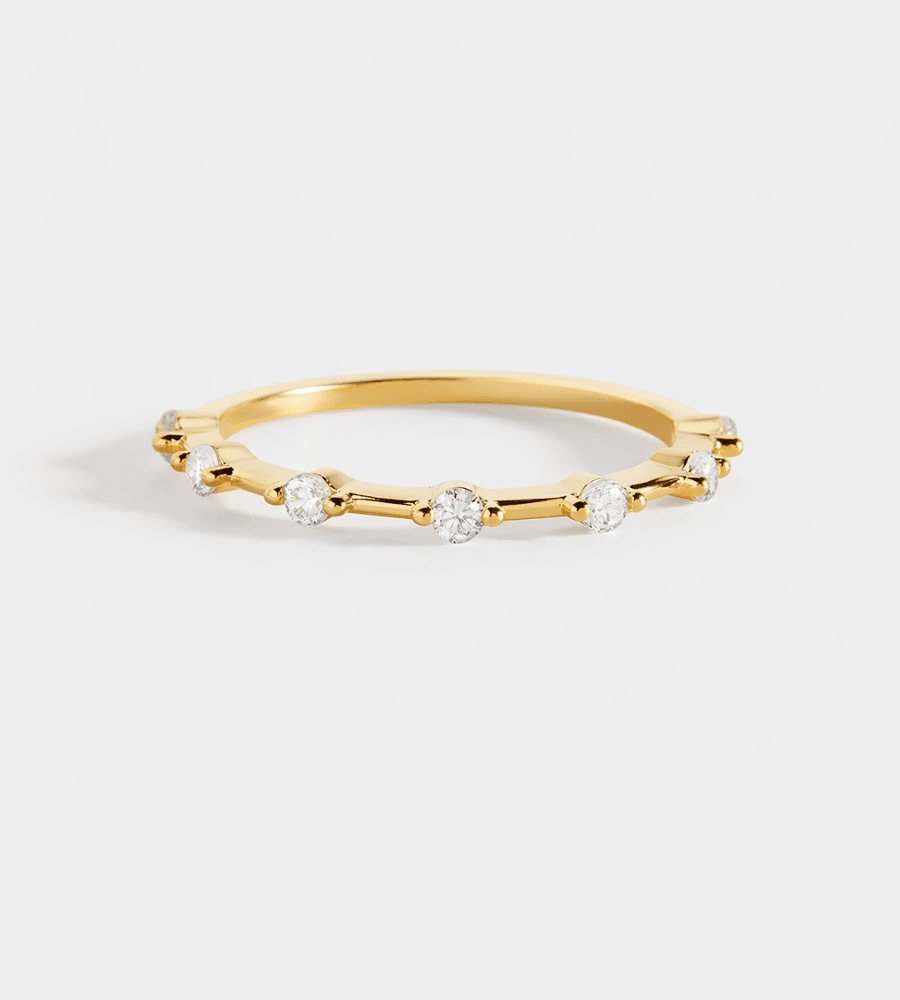 Floating Eternity Ring - Mireva Jewelry