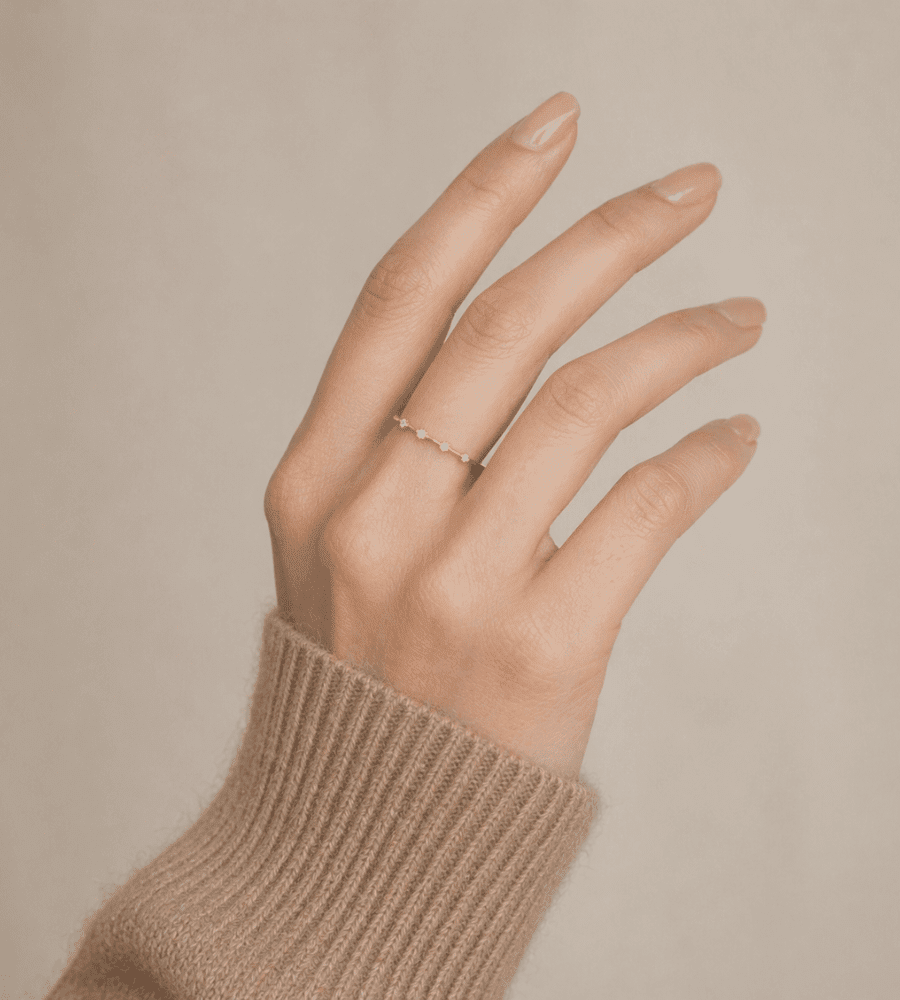 Floating Eternity Ring - Mireva Jewelry
