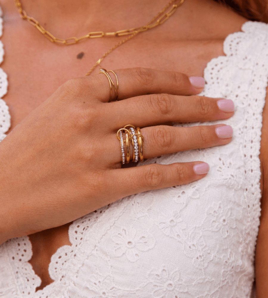 Forever Crystal Ring - Mireva Jewelry