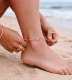 Freshwater Pearl Anklet - Mireva Jewelry