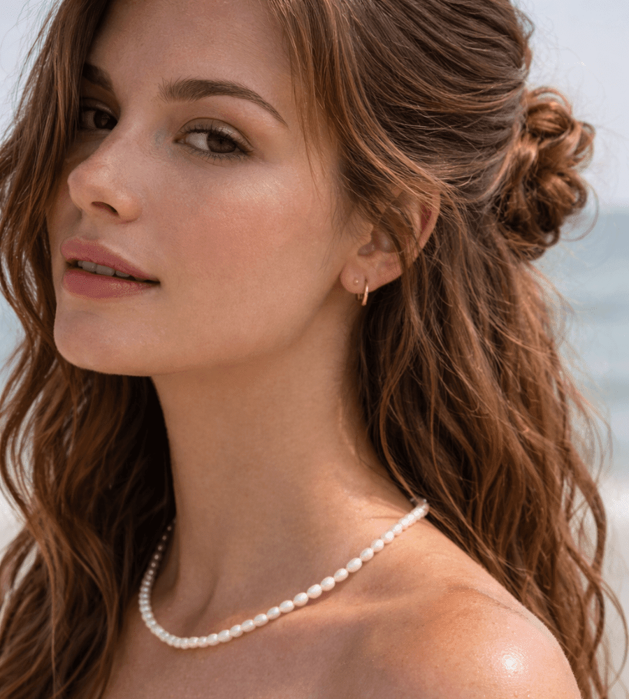 Freshwater Pearl Choker - Mireva Jewelry
