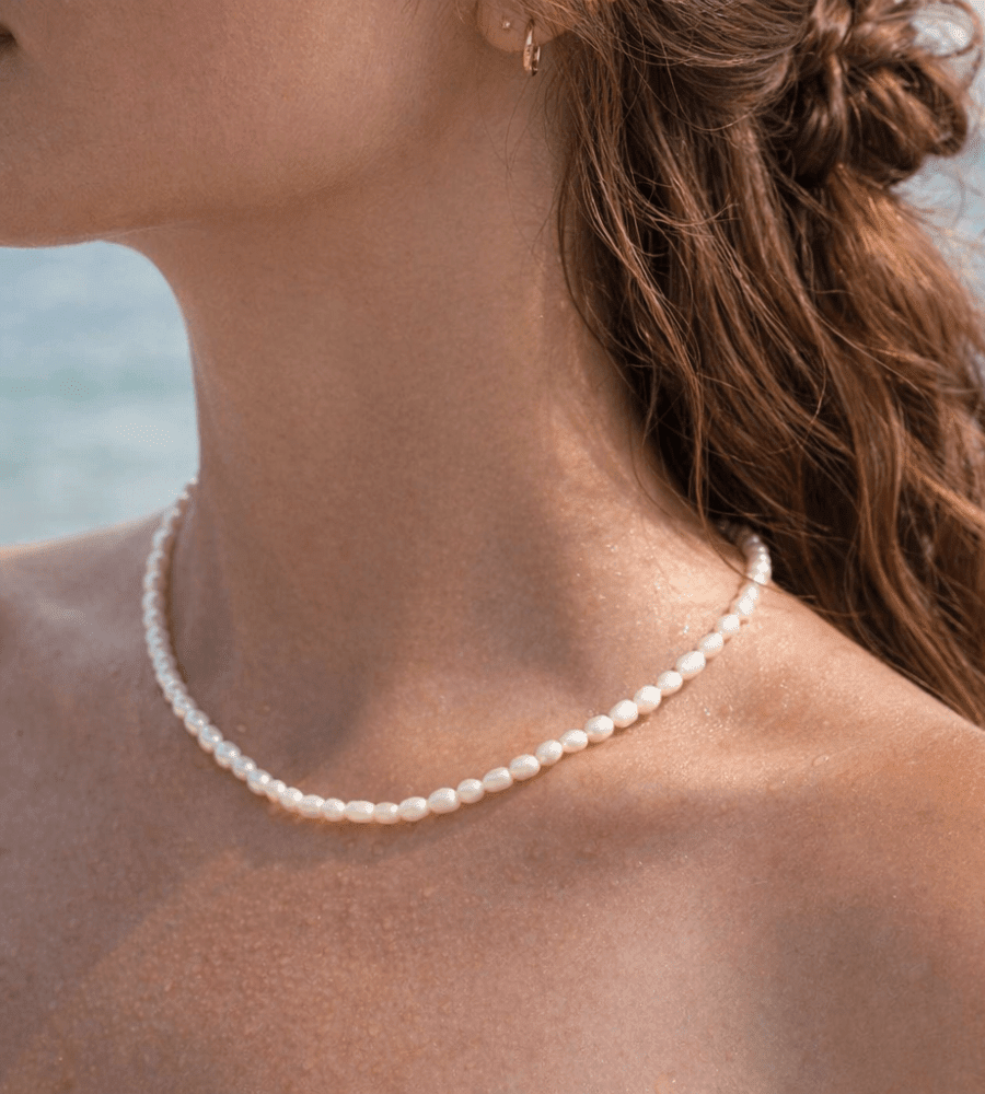 Freshwater Pearl Choker - Mireva Jewelry