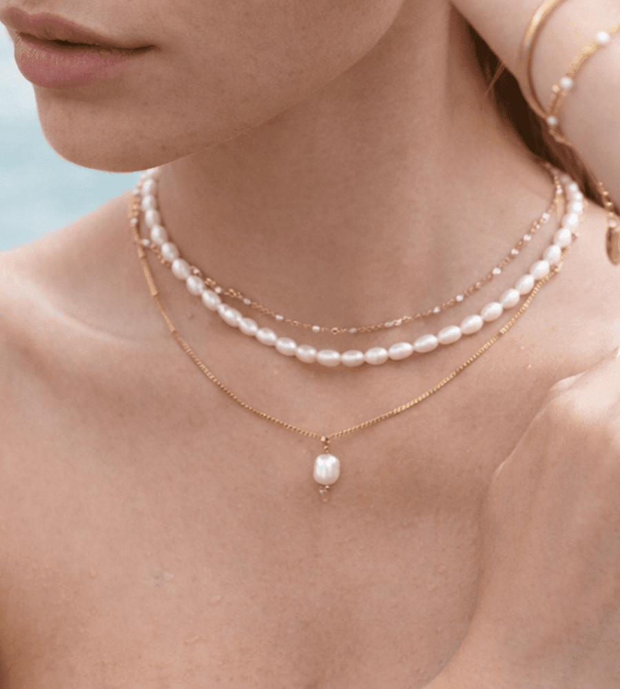 Freshwater Pearl Choker - Mireva Jewelry