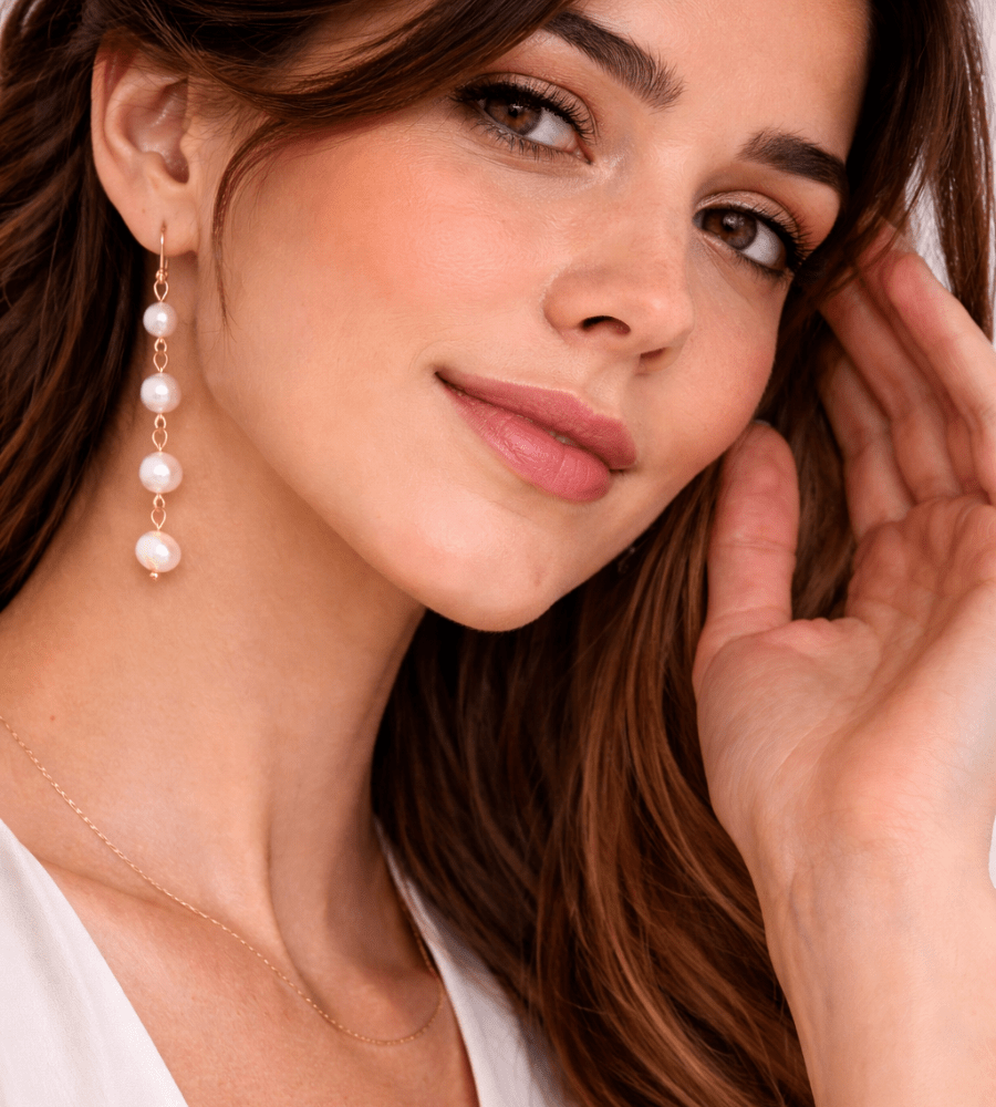 Freshwater Pearl Earrings - Mireva Jewelry