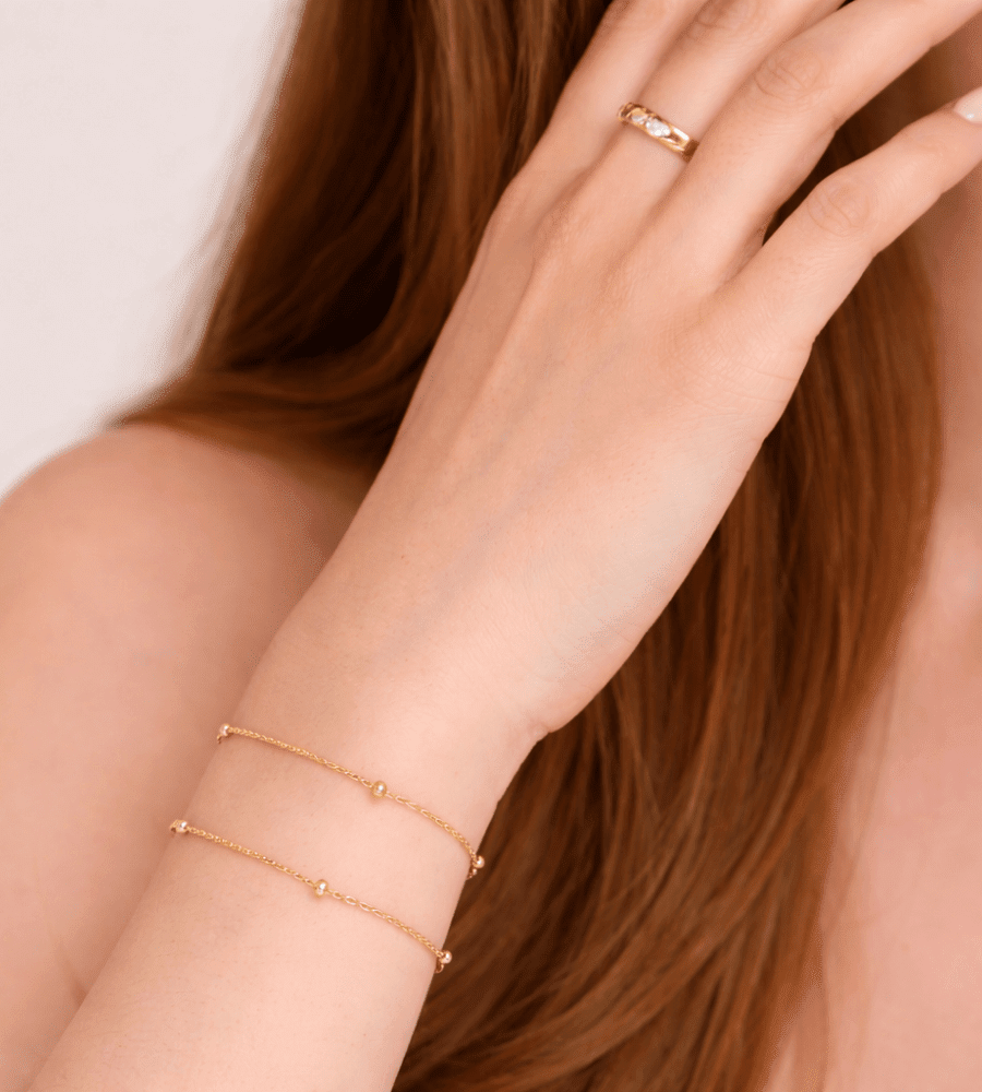 Gaia Layered Bracelet - Mireva Jewelry