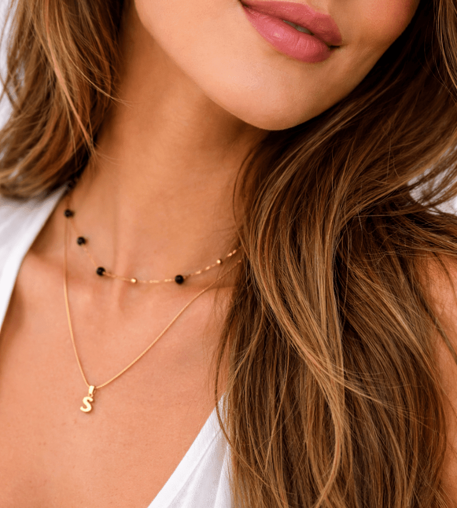 Garnet Wine Necklace - Mireva Jewelry