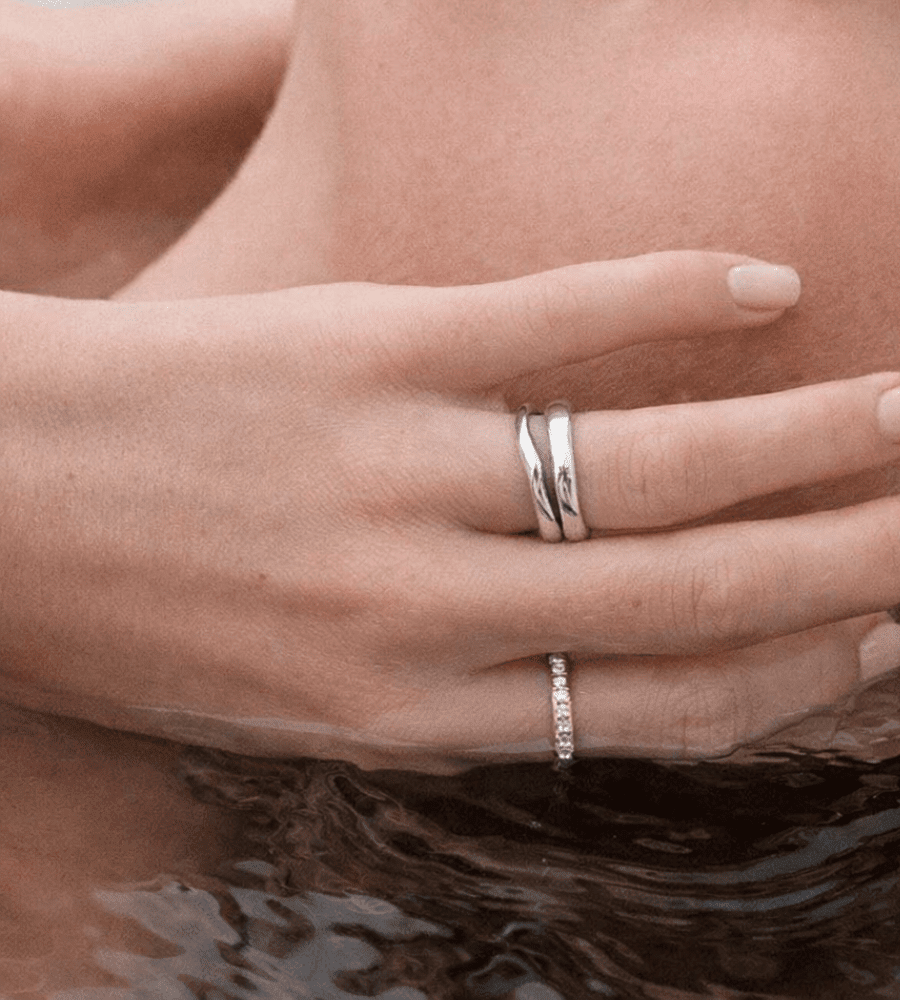 Gemini Stackable Rings - Mireva Jewelry