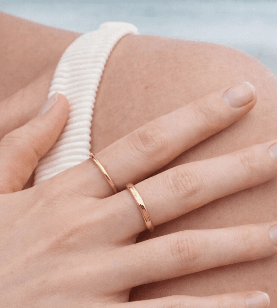 Gemini Stackable Rings - Mireva Jewelry