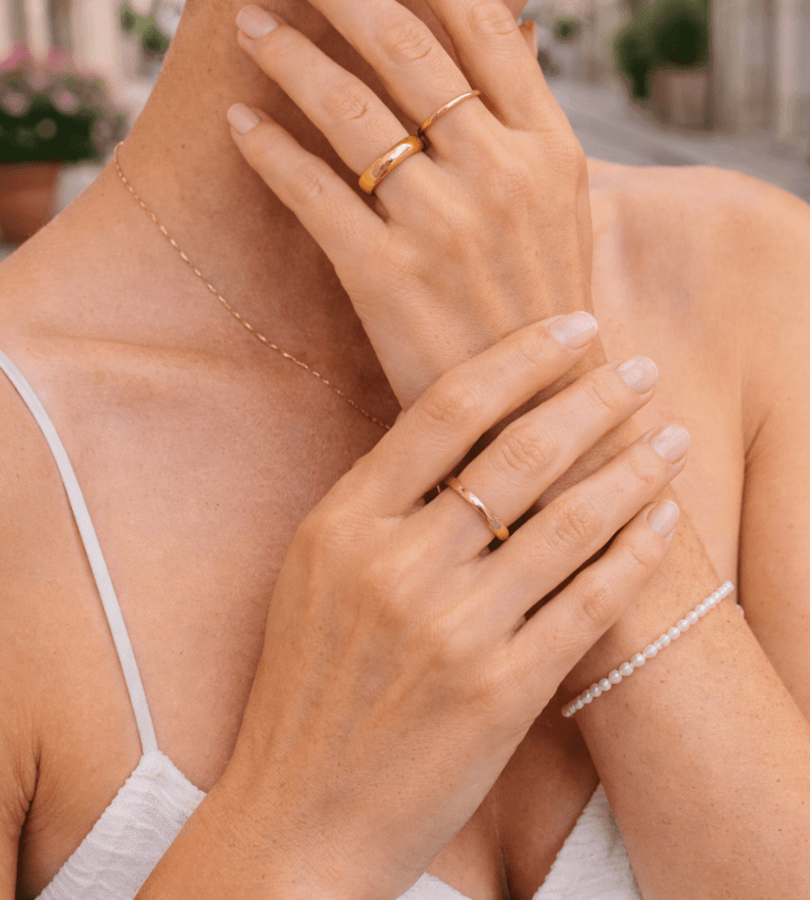 Gemini Stackable Rings - Mireva Jewelry