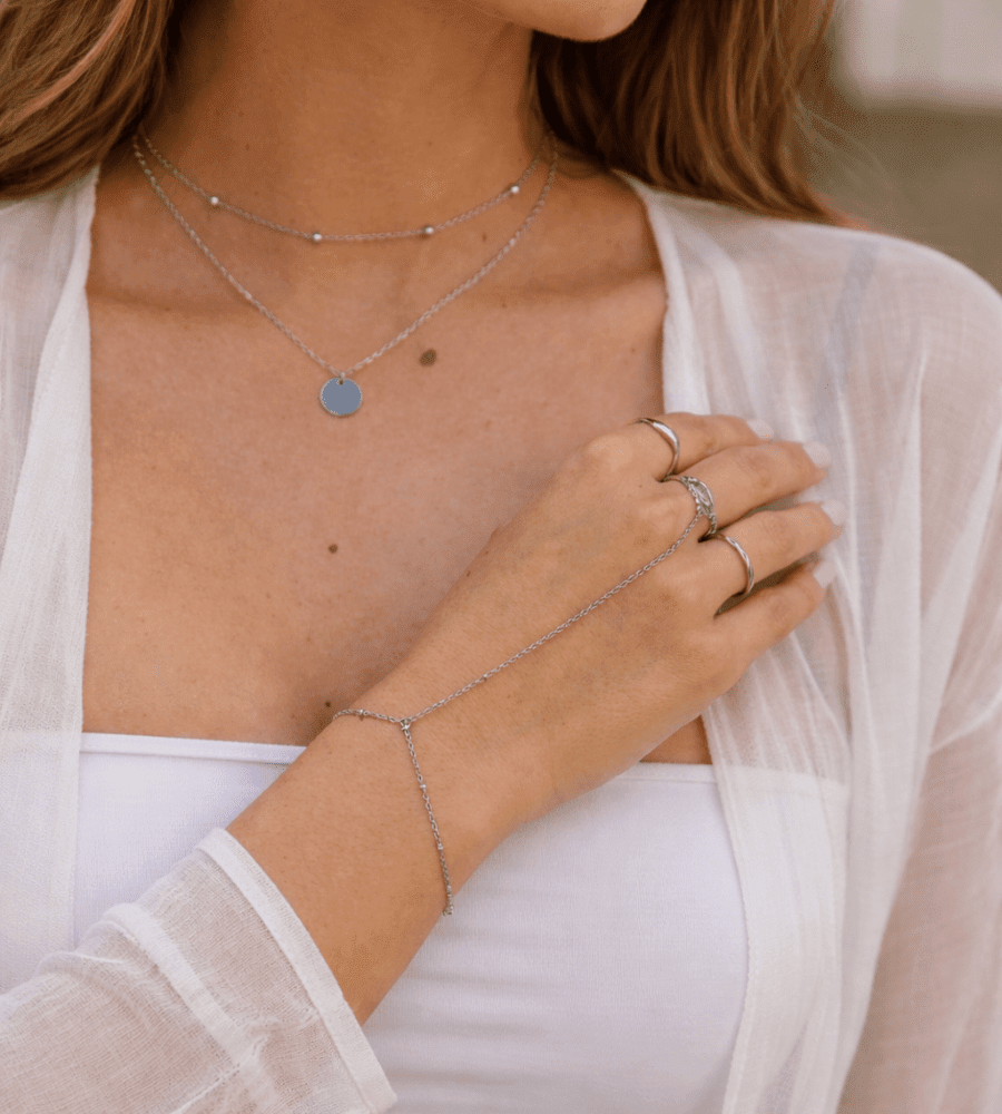 Gold Hand Chain Bracelet - Mireva Jewelry