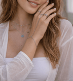 Gold Hand Chain Bracelet - Mireva Jewelry
