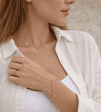 Gold Hand Chain Bracelet - Mireva Jewelry