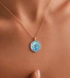Golden Cross Pendant Necklace - Mireva Jewelry