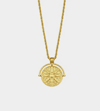Golden Sun Necklace - Mireva Jewelry