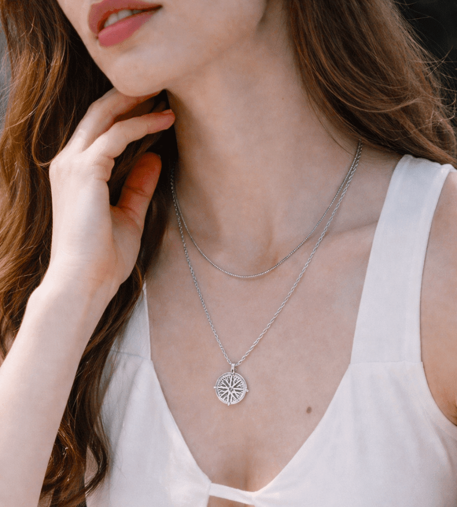 Golden Sun Necklace - Mireva Jewelry