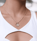 Golden Sun Necklace - Mireva Jewelry