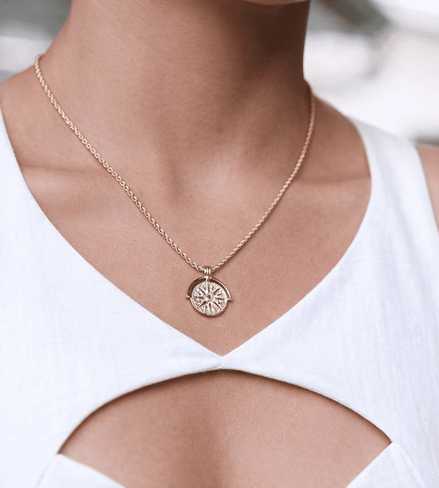 Golden Sun Necklace - Mireva Jewelry