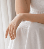 Hammered Band Ring - Mireva Jewelry