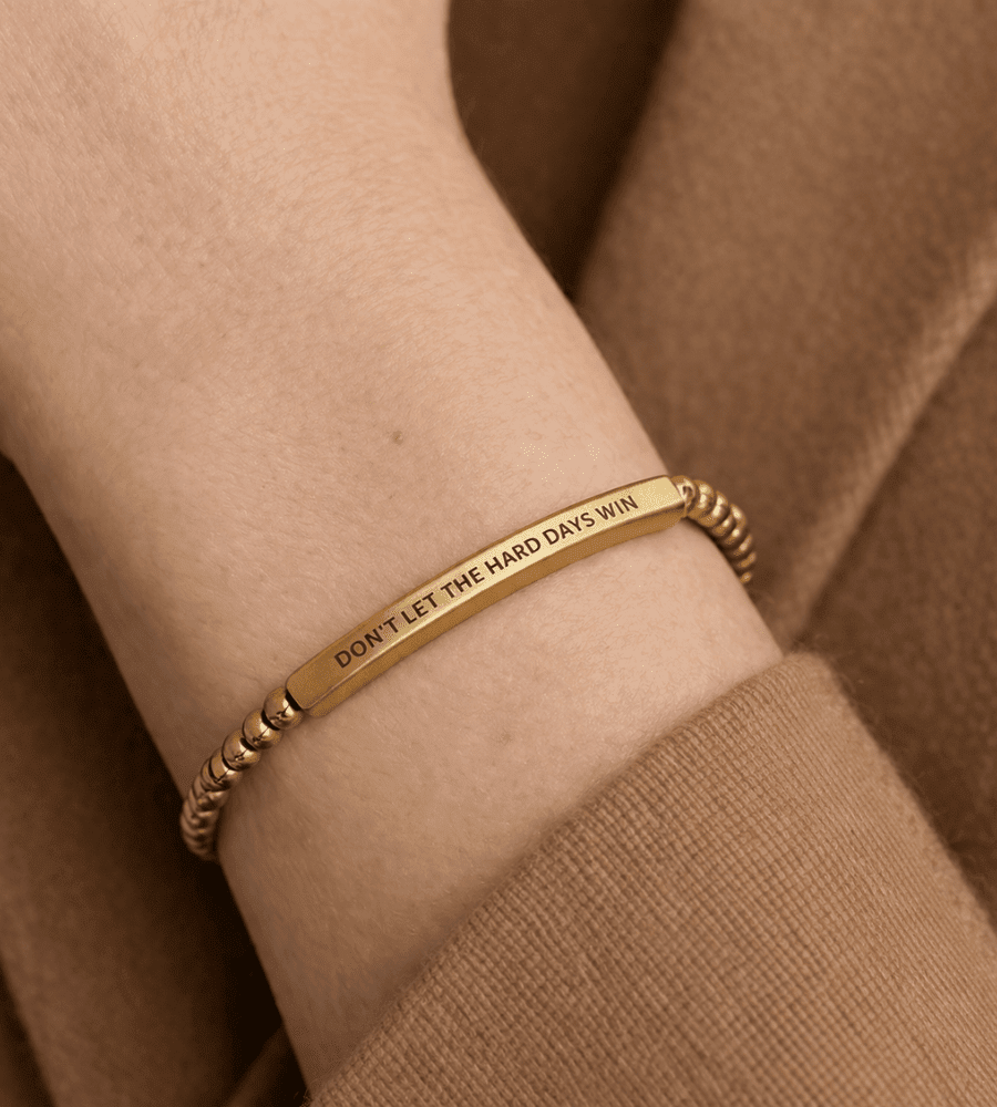 Hard Days Beaded Bracelet - Mireva Jewelry