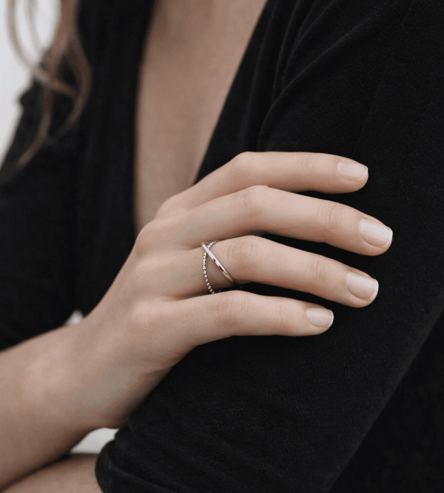 Harmony Double Ring - Mireva Jewelry