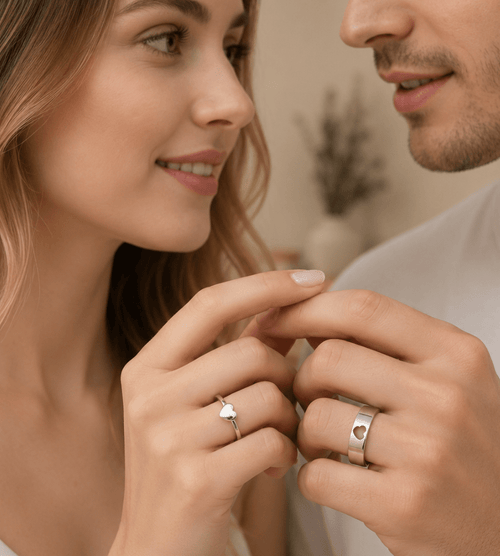 Heart Duo Ring - Mireva Jewelry