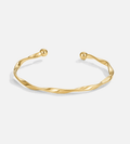 Imari Twisted Bangle - Mireva Jewelry