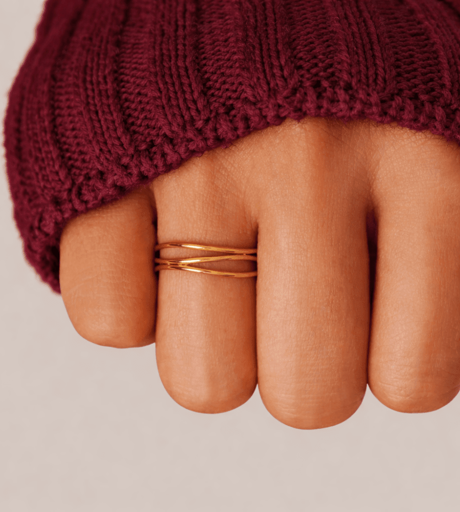 Infinity Loop Ring - Mireva Jewelry